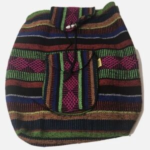 Pinzon Woven Backpack Unisex Bag Boho Hippie Beach